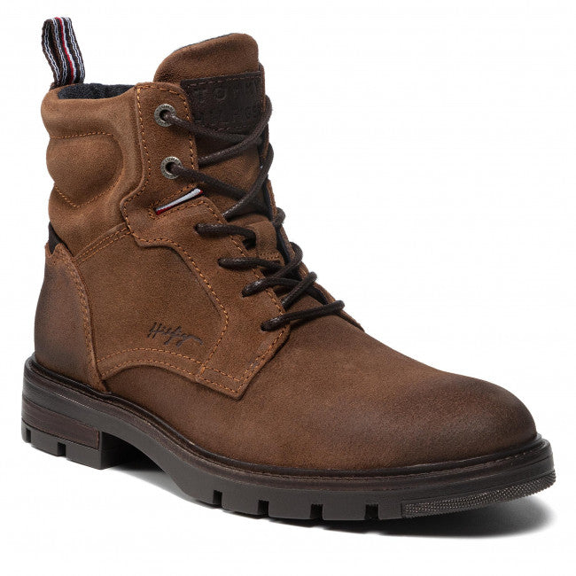 ELEVATED PADDED SUEDE BOOT