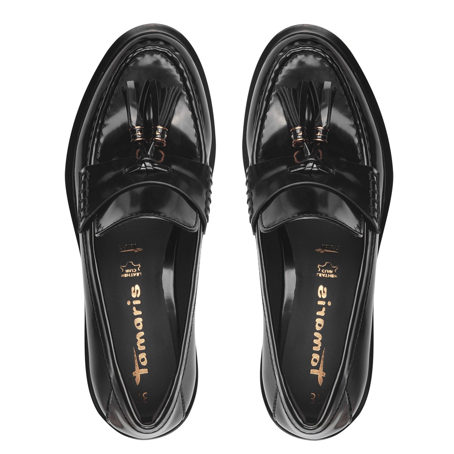 Patent Tassel Loafer