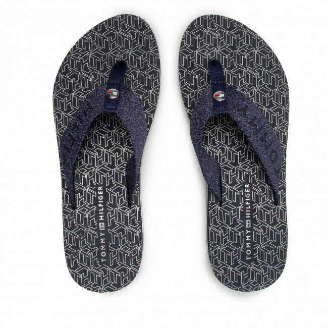 TOMMY WEBBING SHINY BEACH SANDAL