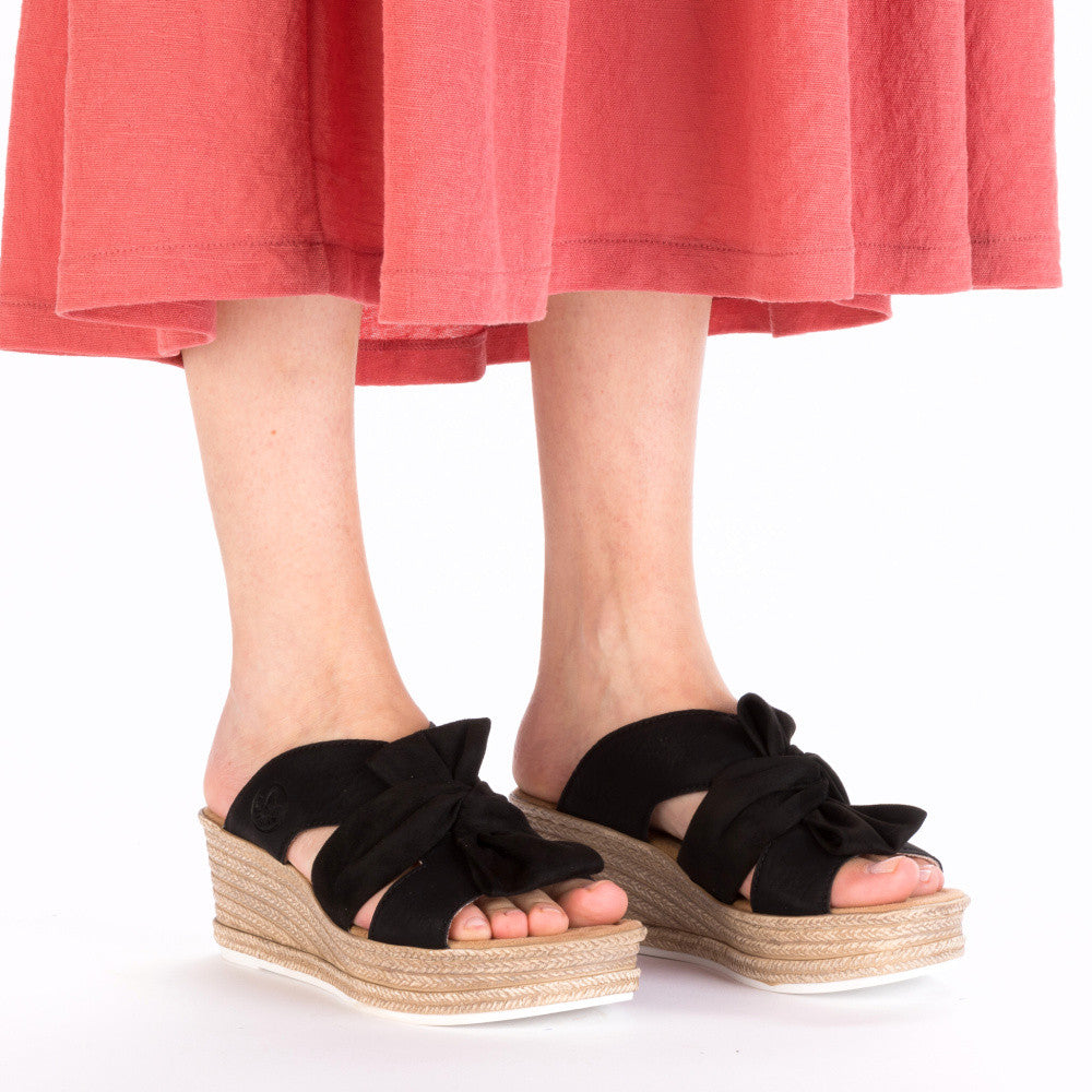Bow Sandal Wedge