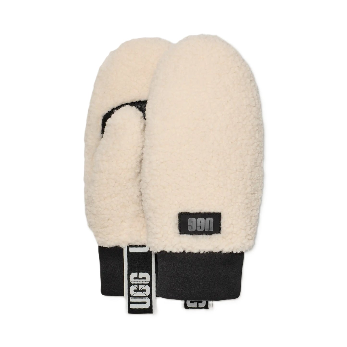 UGGfluff Mitten With Logo Tape