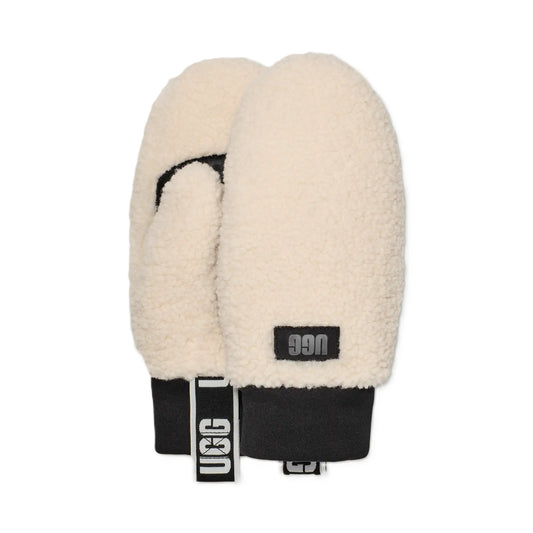 UGGfluff Mitten With Logo Tape