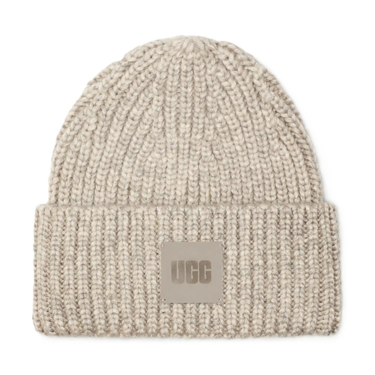 W Chunky Rib Beanie