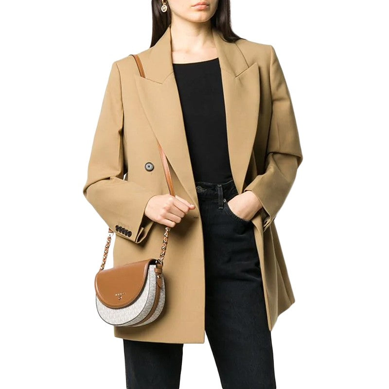 JET SET CHARM - Medium Half Dome Chain Crossbody Bag