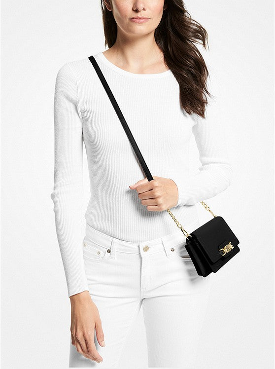 HEATHER - Small Phone Chain Crossbody Bag