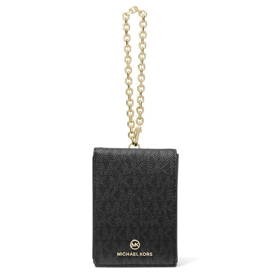 JET SET CHARM - XSmall Folded Chain Card Case Wallet