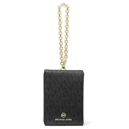 JET SET CHARM - XSmall Folded Chain Card Case Wallet