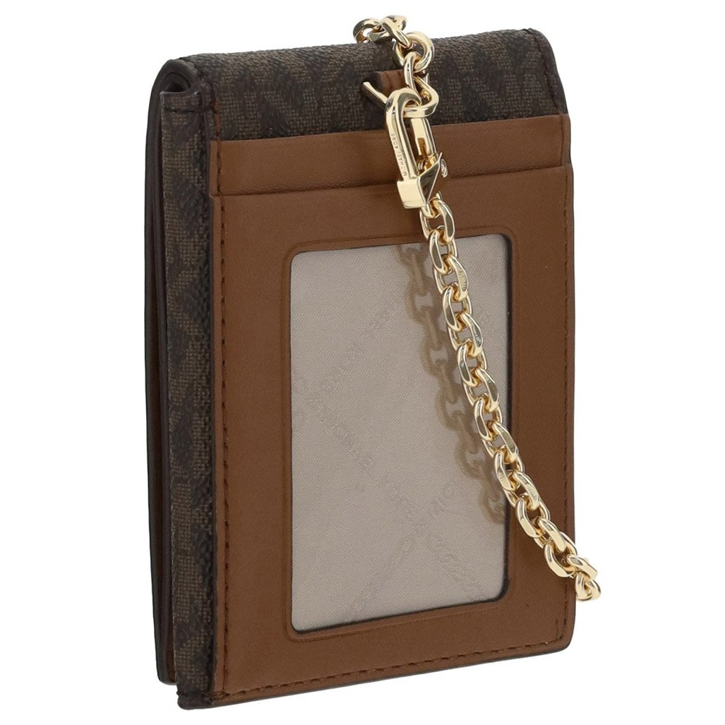 JET SET CHARM - XSmall Folded Chain Card Case Wallet