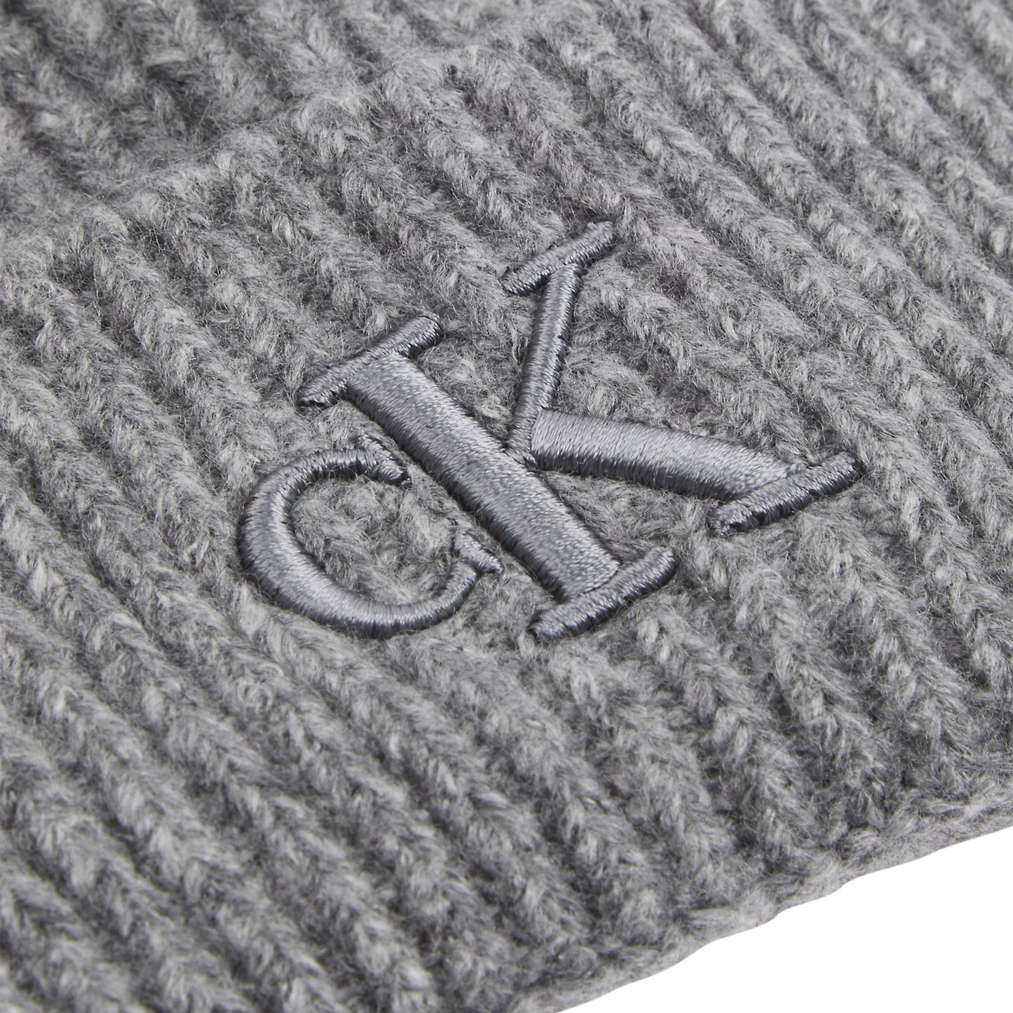 THICK EMBROIDERY BEANIE