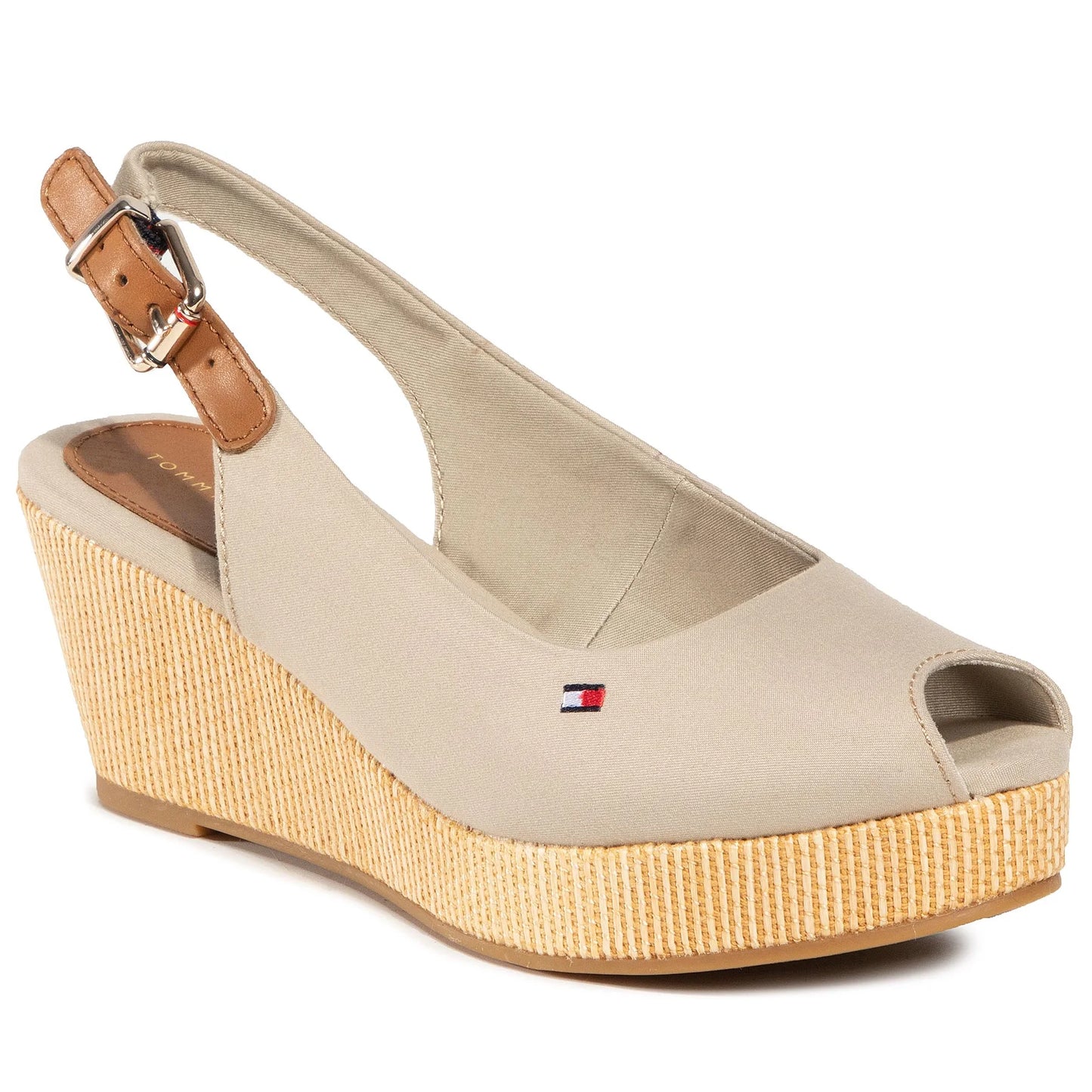 ICONIC ELBA SLING BACK WEDGE