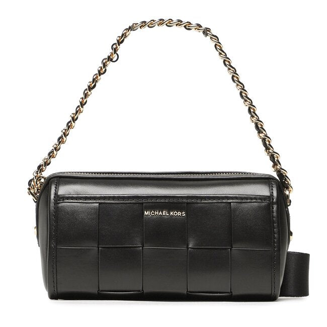 JET SET - Small Double Zip Camera Chain Crossbody Bag