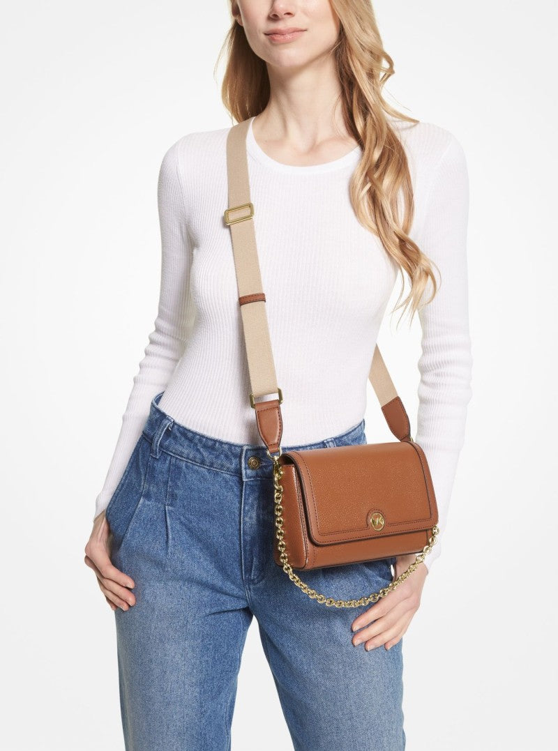 FREYA - Small Convertible Chain Pouchette Crossbody Bag