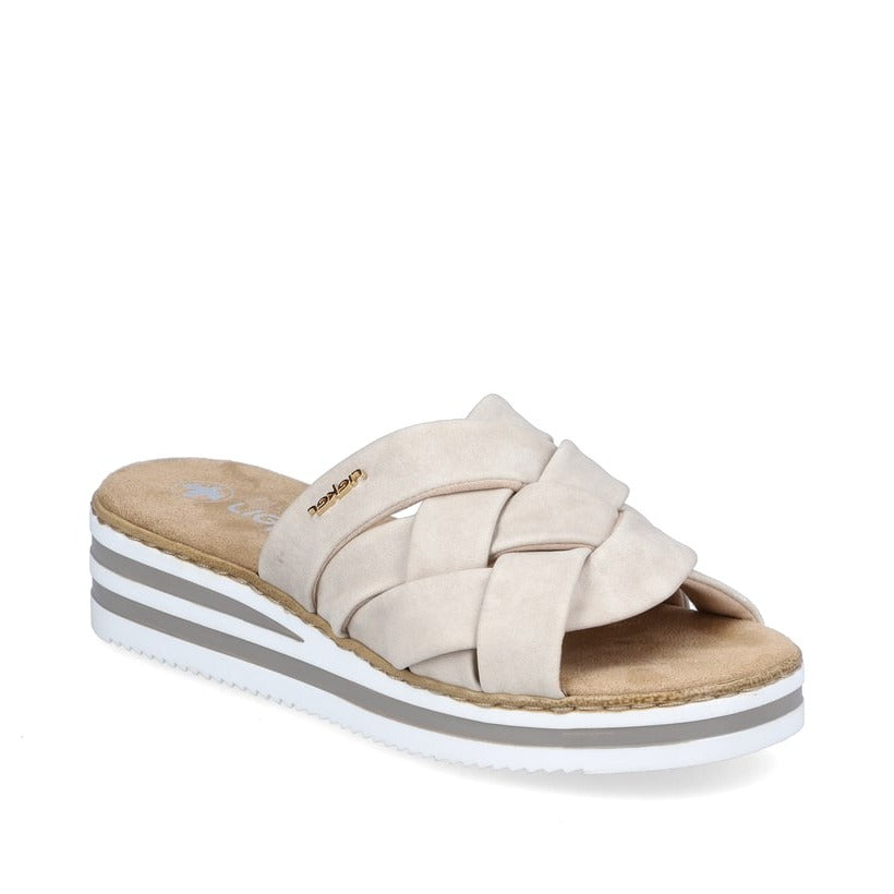 Pantolette Woven Big Strap Wedge