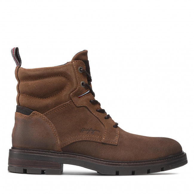 ELEVATED PADDED SUEDE BOOT