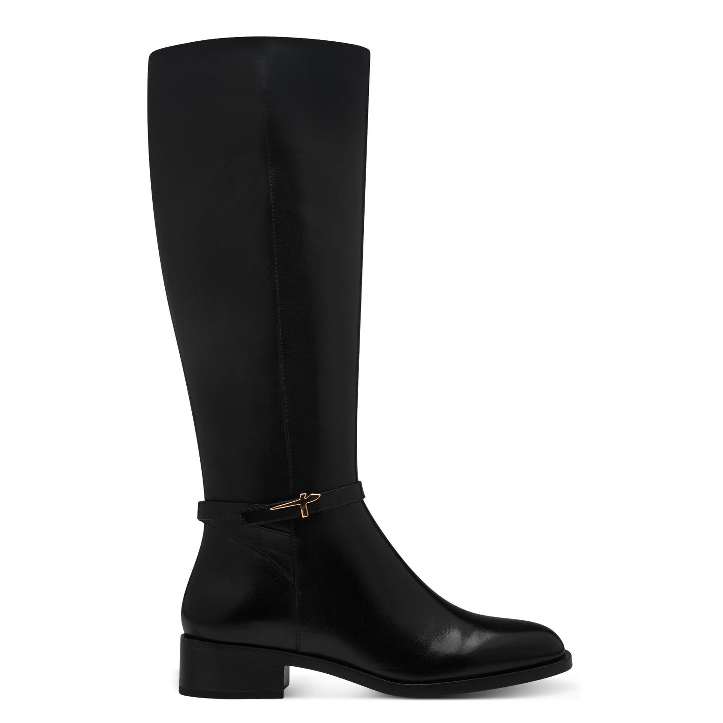 Knee-High Leather Boots