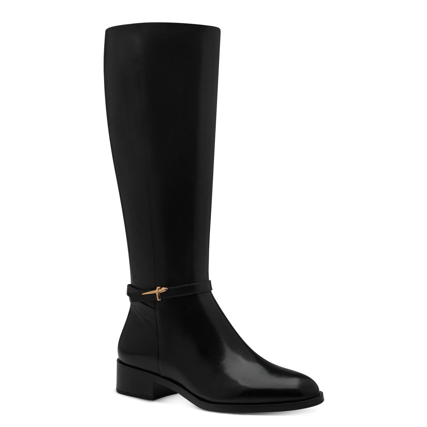 Knee-High Leather Boots
