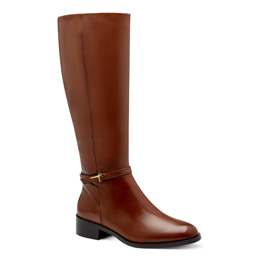 Knee-High Leather Boots