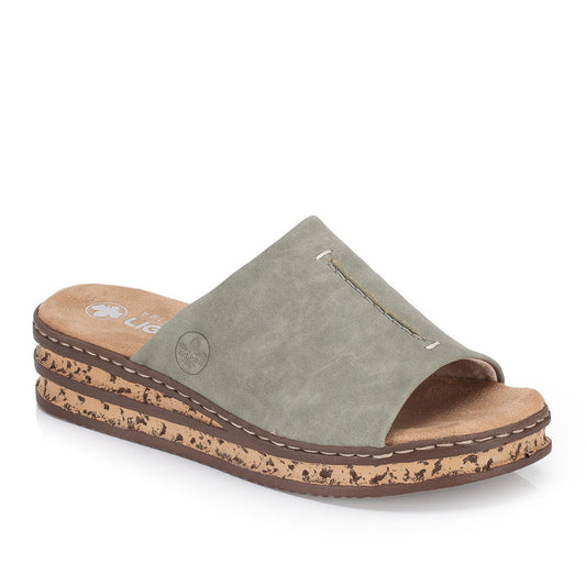 Pantolette Big Strap Wedge