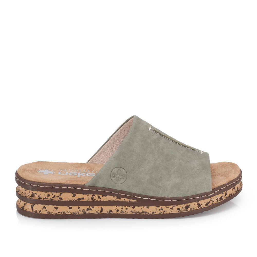 Pantolette Big Strap Wedge
