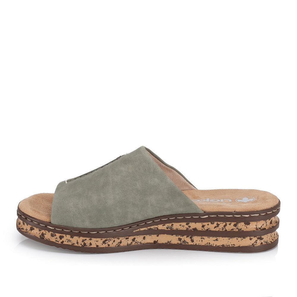 Pantolette Big Strap Wedge