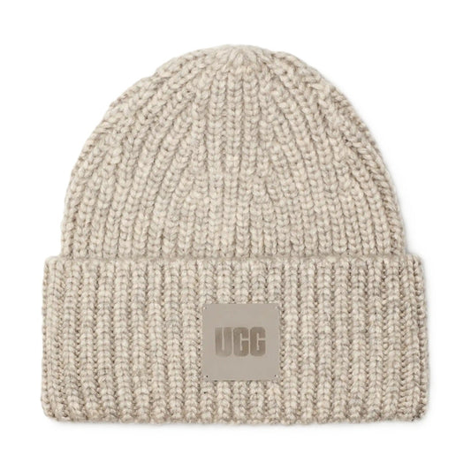 W Chunky Rib Beanie