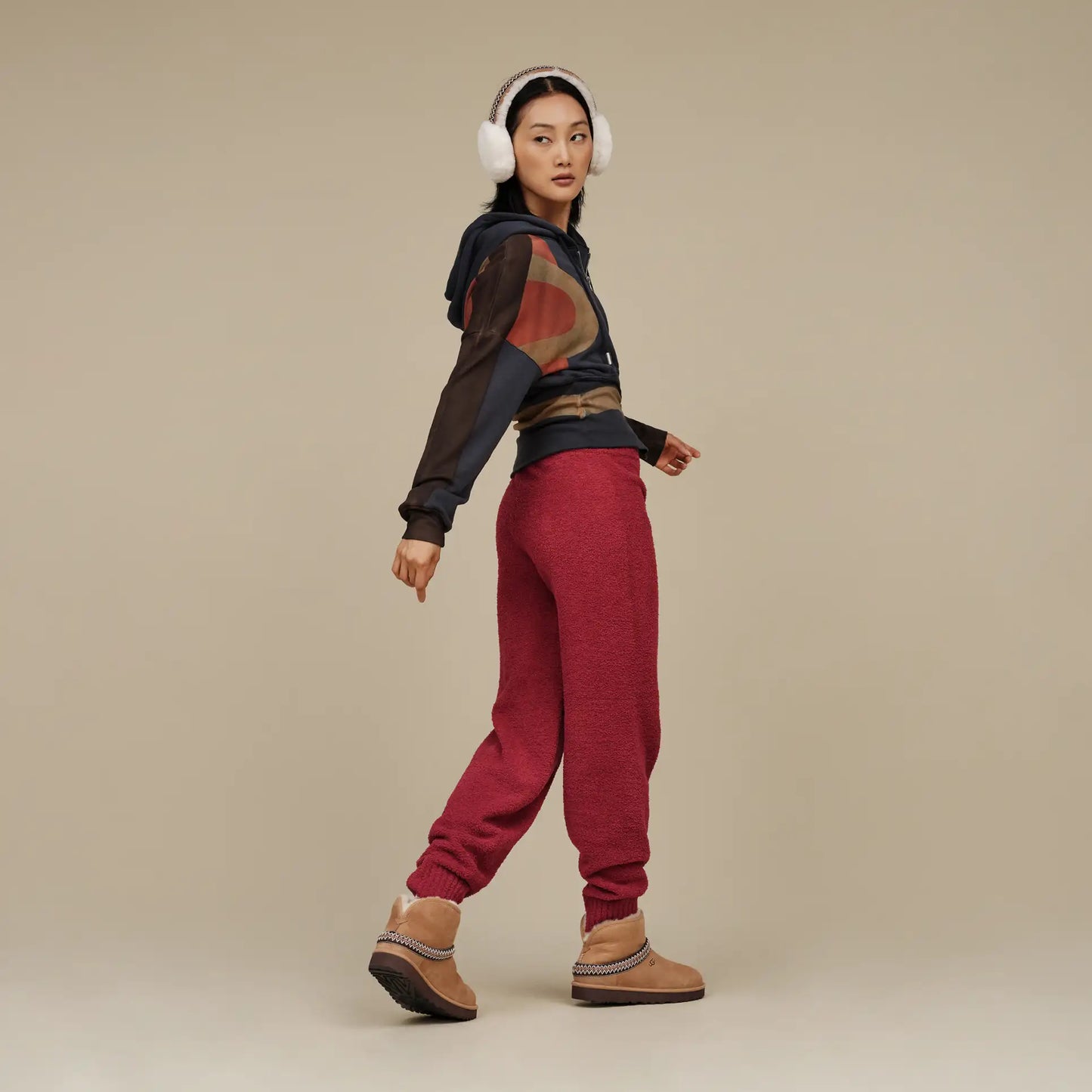 W Tasman Sheepskin Earmuff