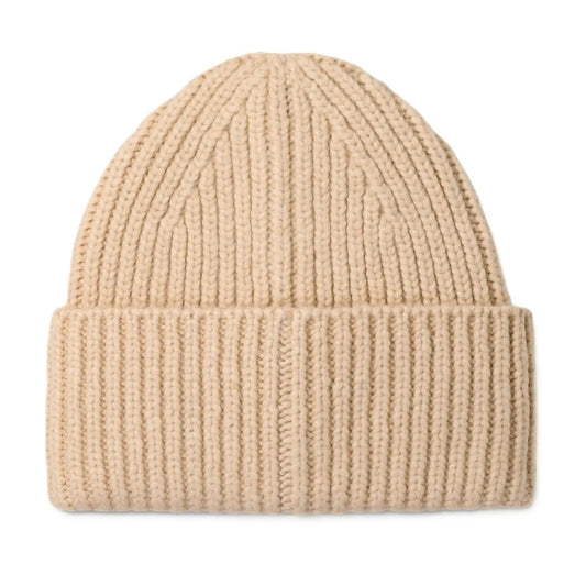 W Chunky Rib Beanie