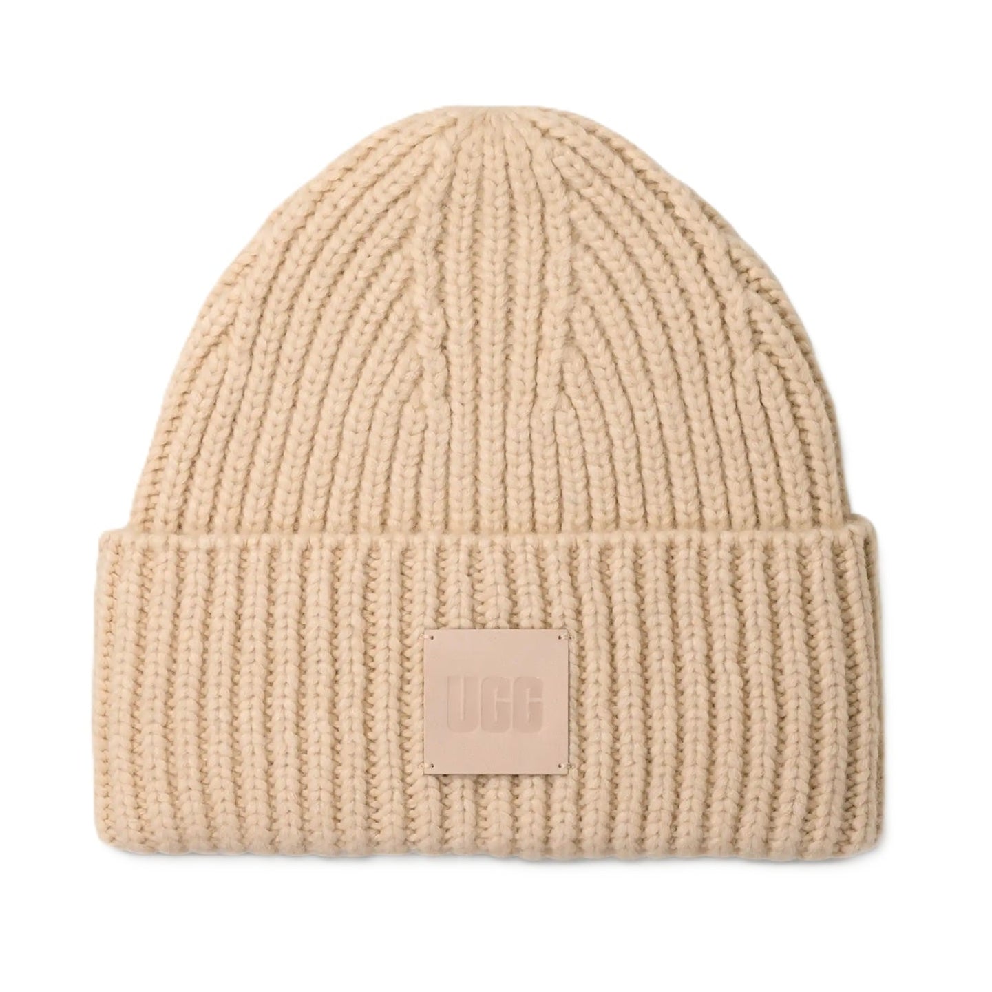 W Chunky Rib Beanie