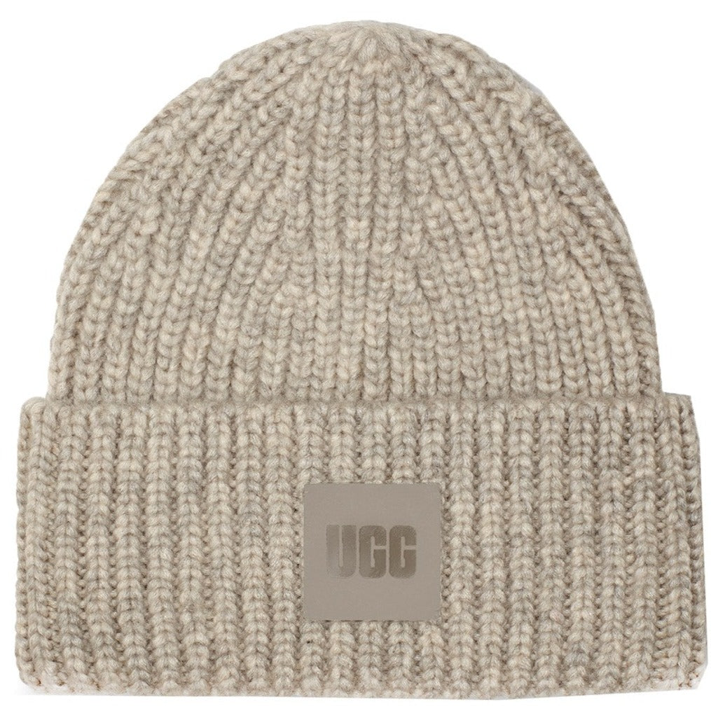 W Chunky Rib Beanie