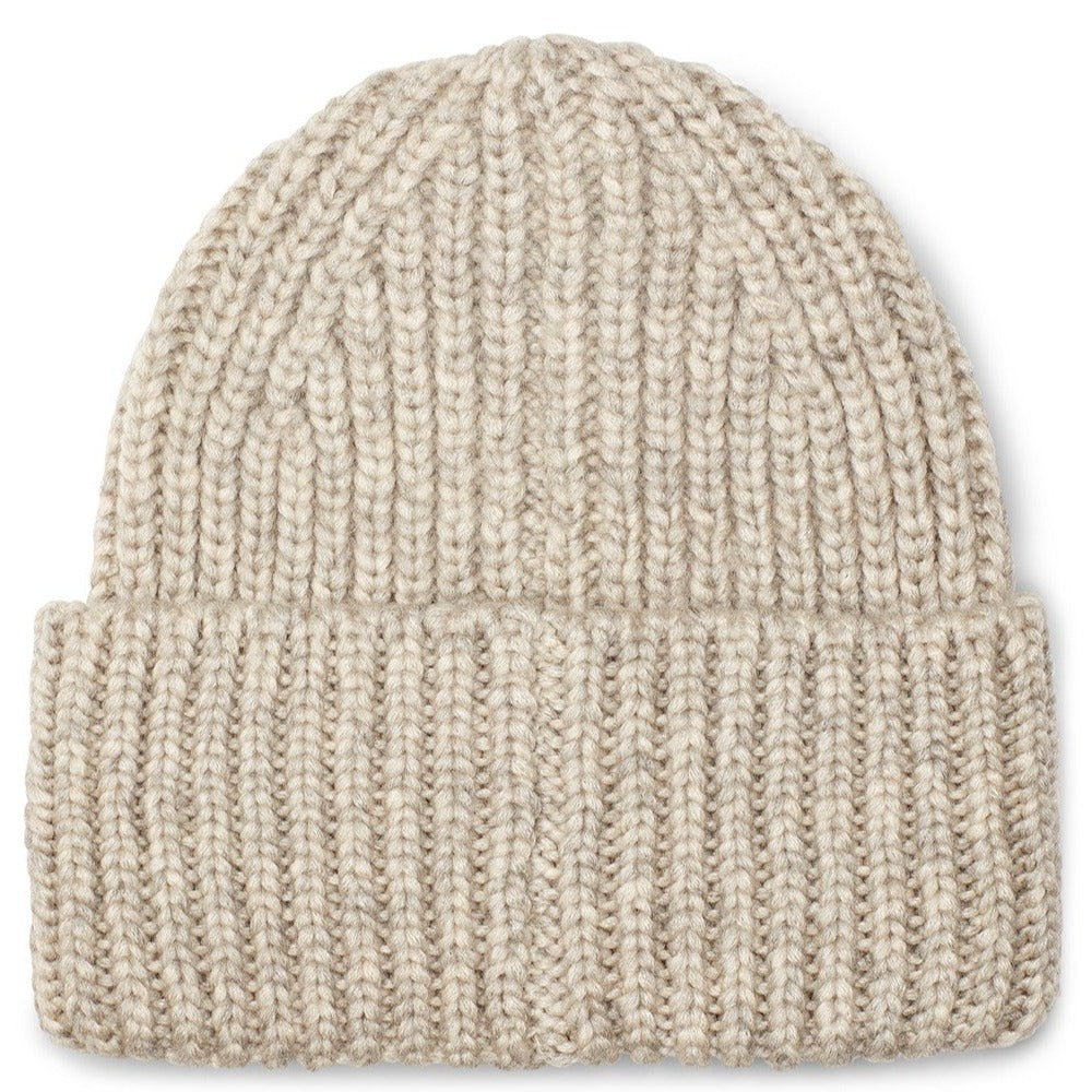 W Chunky Rib Beanie