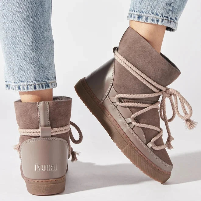 Inuikii Sneaker Classic Taupe INUIKII Classic Sneaker Dam Boot
